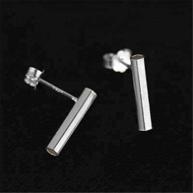 New-Simple-Hexagonal-Prism-925-silver-earring (2)